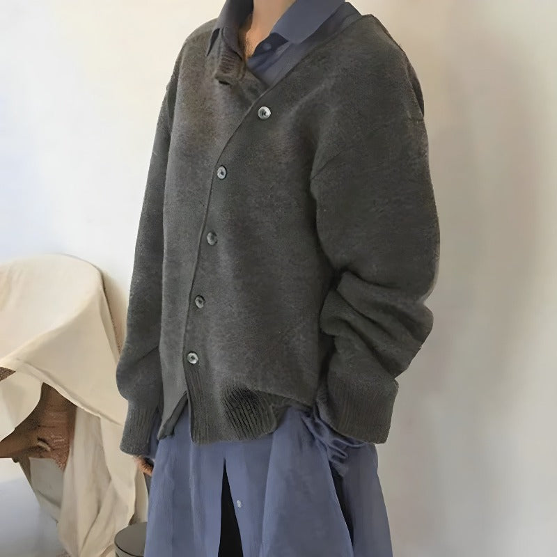 LunaLuxe™ | NAYA™ - Comfortable cashmere cardigan with buttons